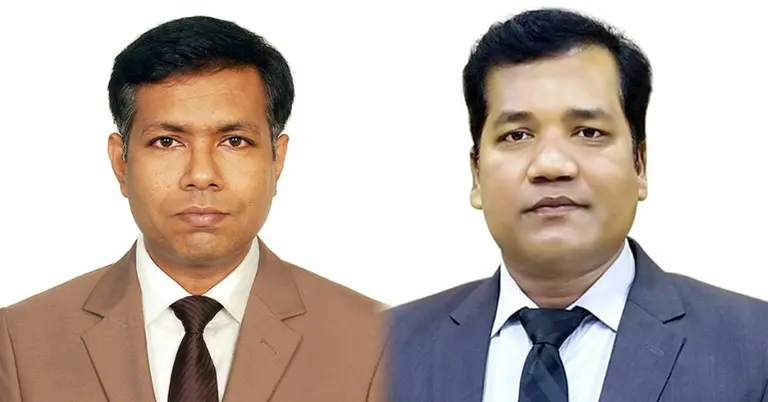 কাজী সালেহ মুস্তানজির ও মো. সাদেকুর রহমান